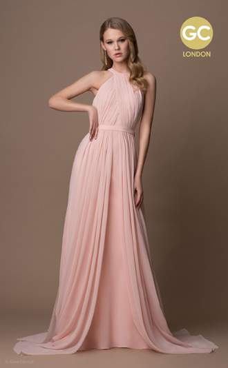 Pink Prom / Evening Dress by Gino Cerruti